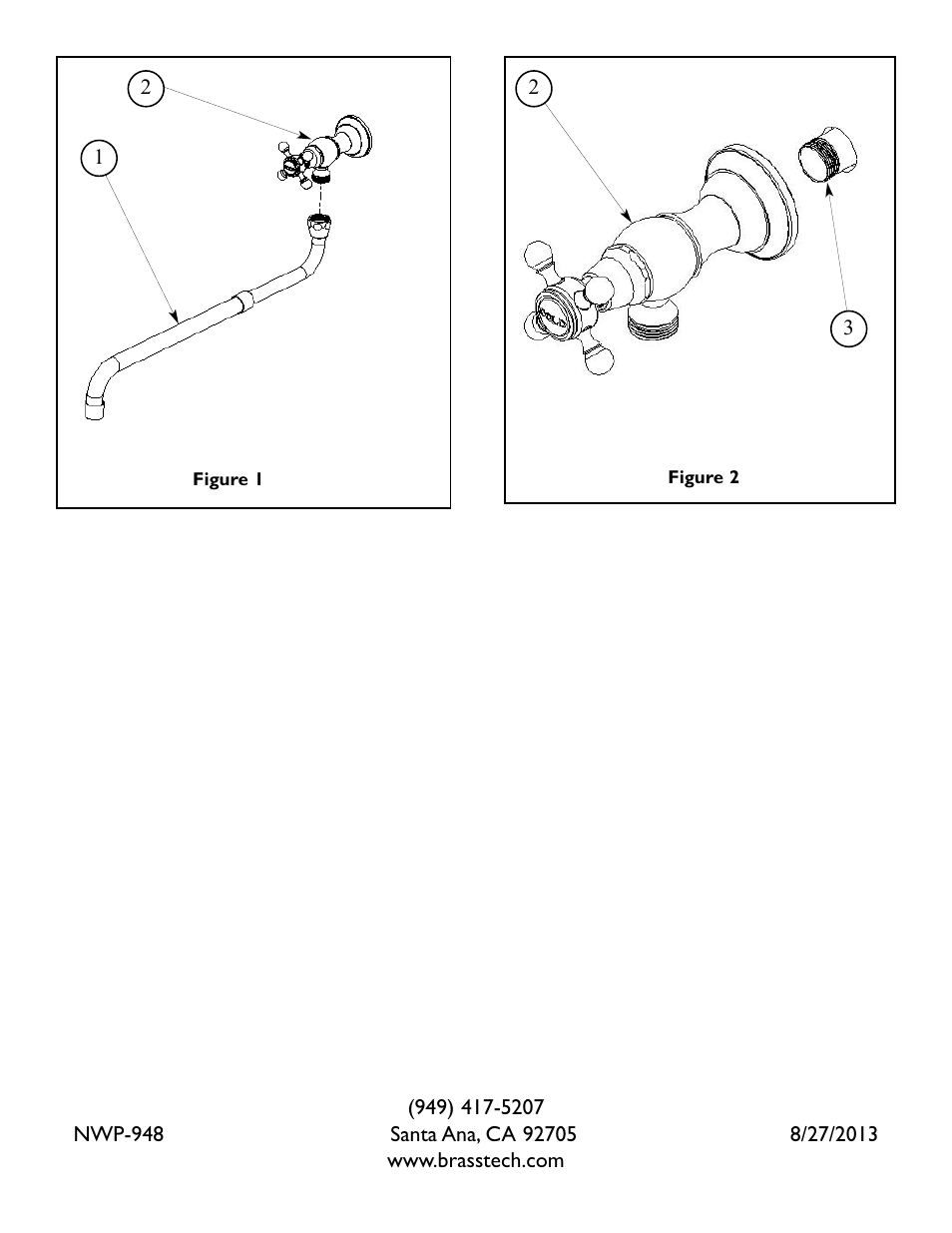Newport Brass 949 User Manual | Page 3 / 3