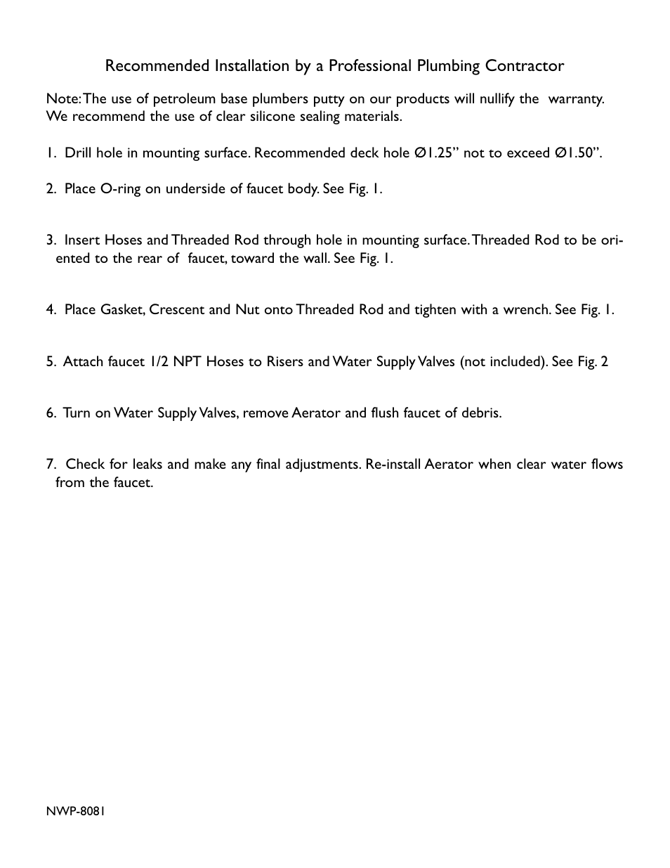 Newport Brass 9881 User Manual | Page 2 / 3