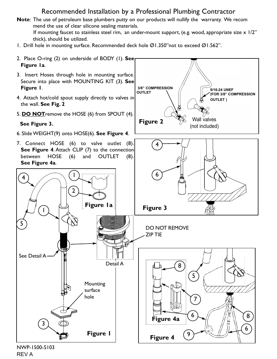 Newport Brass 1500-5203 User Manual | Page 2 / 3
