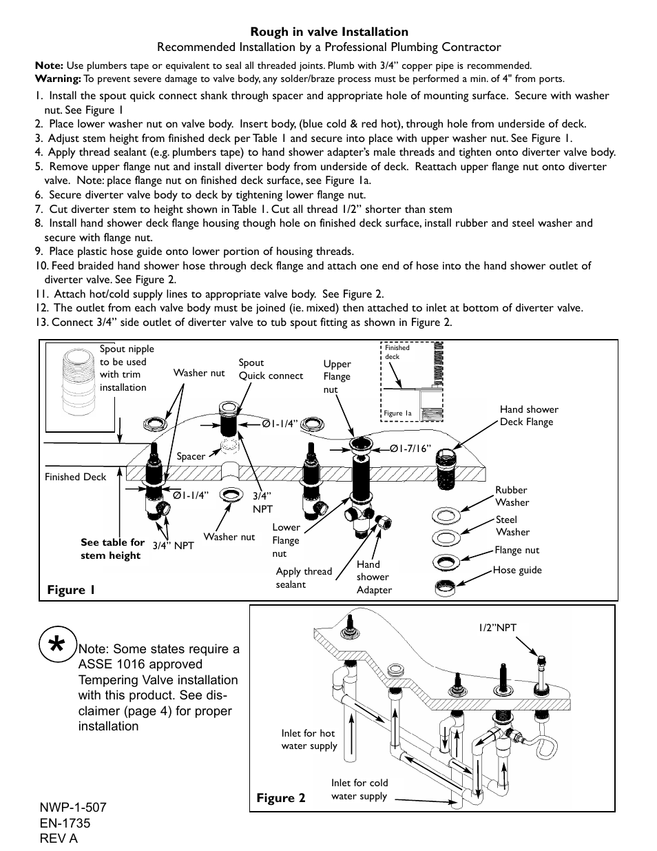 Newport Brass 3-907 Kayan User Manual | Page 2 / 4