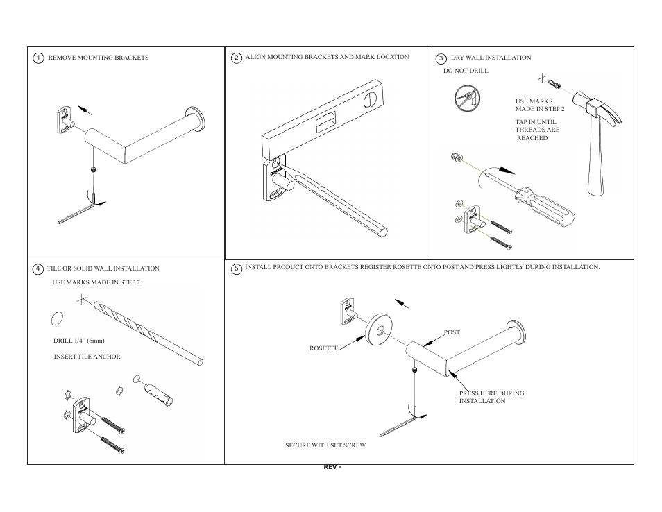 Newport Brass 36-27 TISSUE HOLDER User Manual | Page 2 / 2