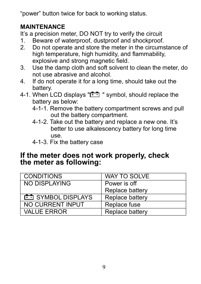 Prokit's Industries MT-1280 User Manual | Page 10 / 20