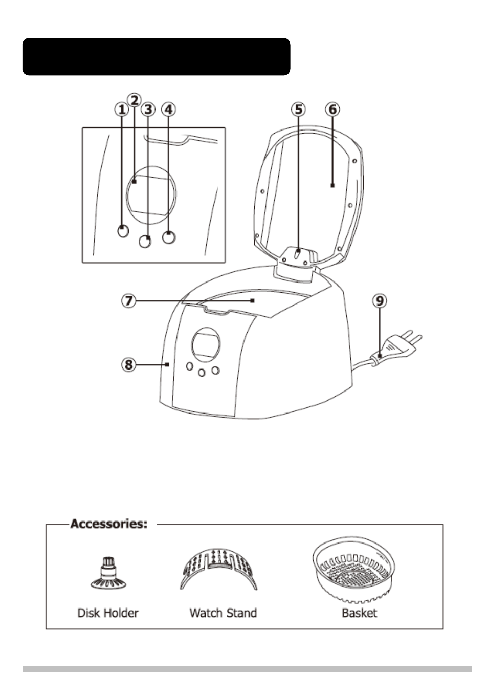 Features and accessories | Prokit's Industries SS-803F User Manual | Page 6 / 24