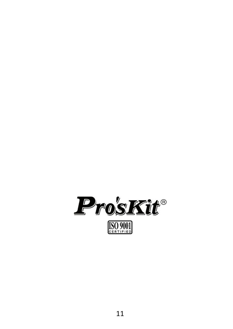 Prokit's Industries NT-6540 User Manual | Page 12 / 12