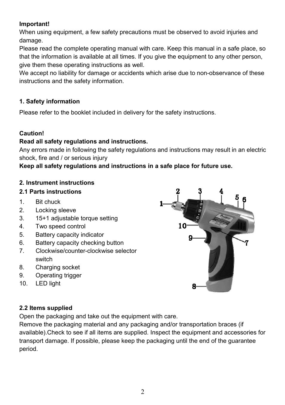 Prokit's Industries PT-0721 User Manual | Page 3 / 12