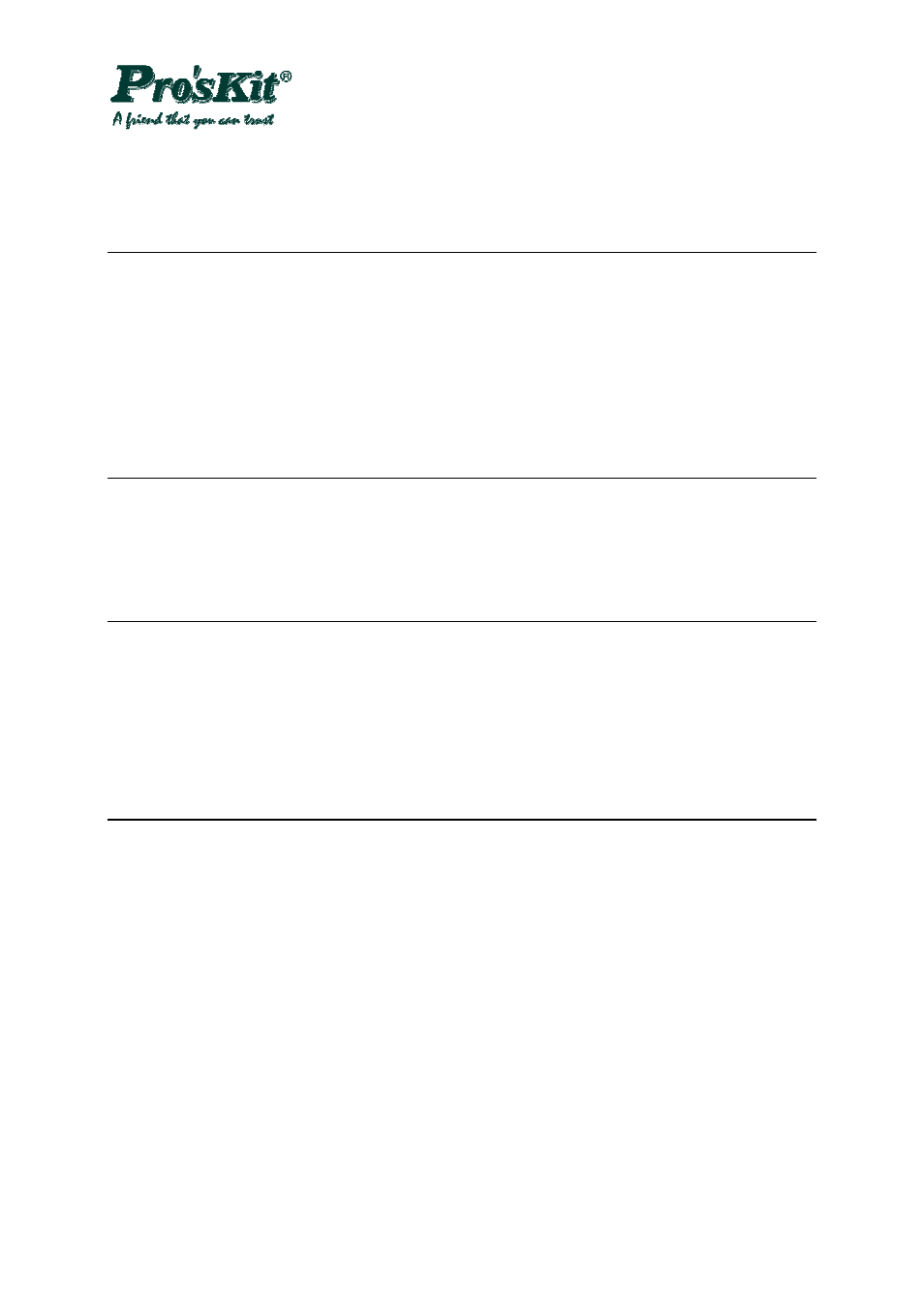 Prokit's Industries 8S005 User Manual | Page 2 / 4