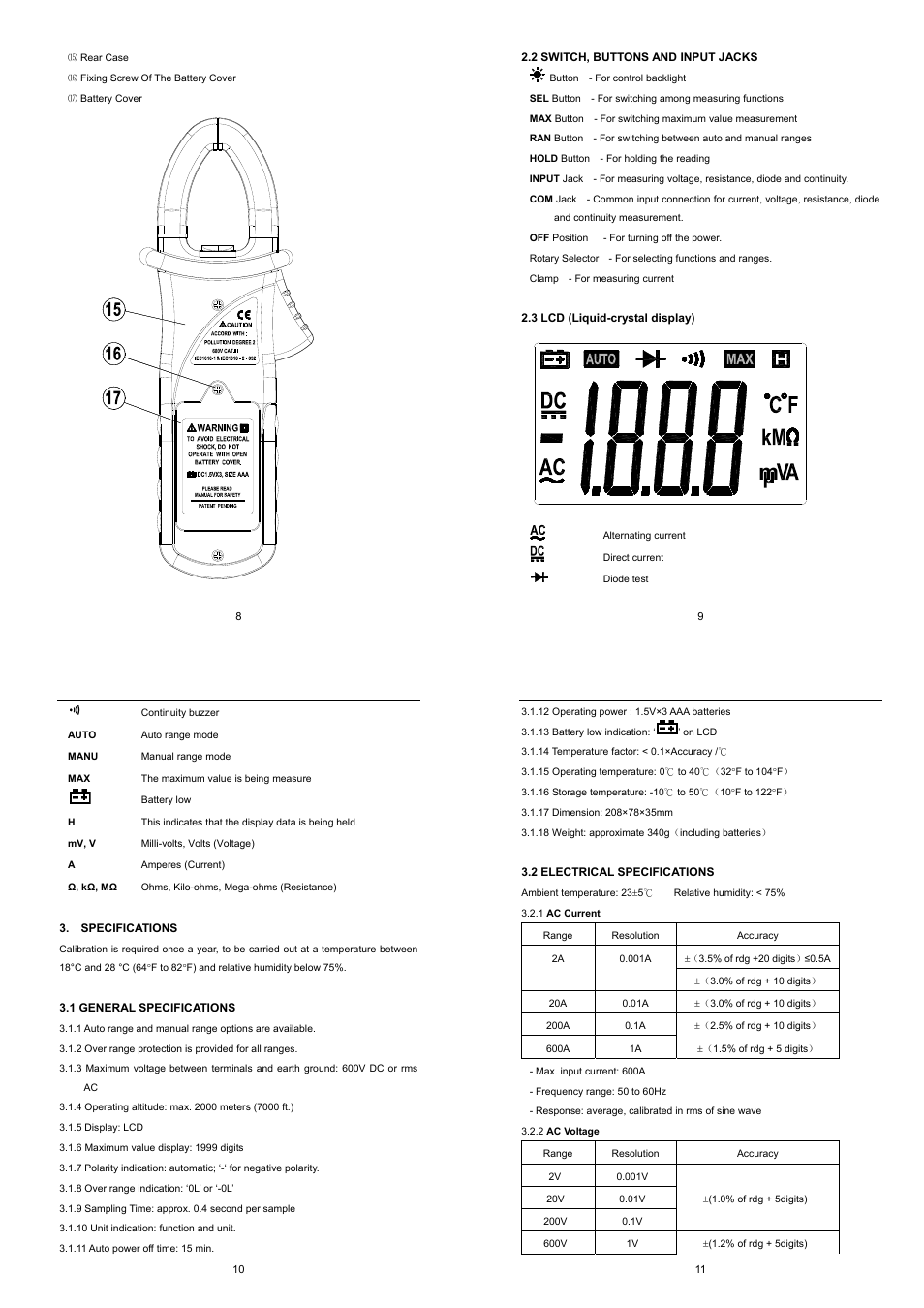 Prokit's Industries MT-3120 User Manual | Page 3 / 8