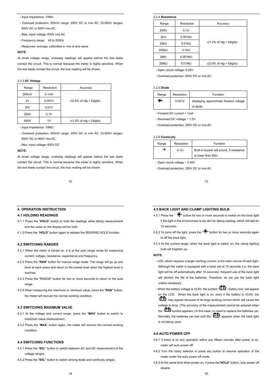 Prokit's Industries MT-3120 User Manual | Page 4 / 8