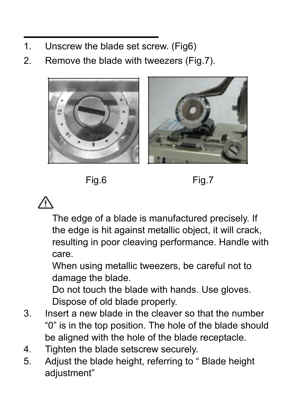 7bl acement ade repl, Caution | Prokit's Industries FB-1688 User Manual | Page 7 / 16