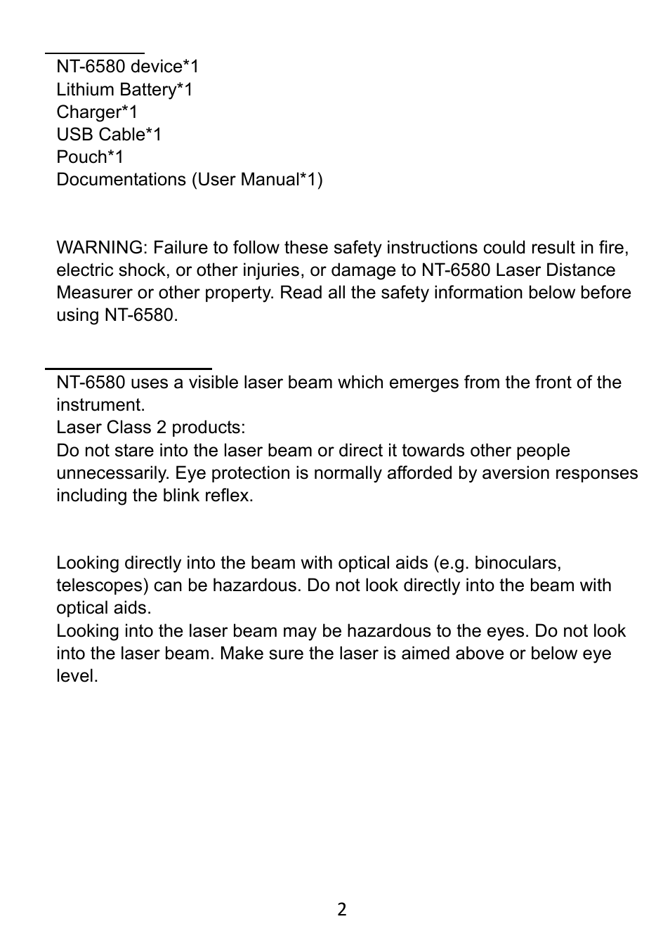Safety instructions | Prokit's Industries NT-6580 User Manual | Page 3 / 24