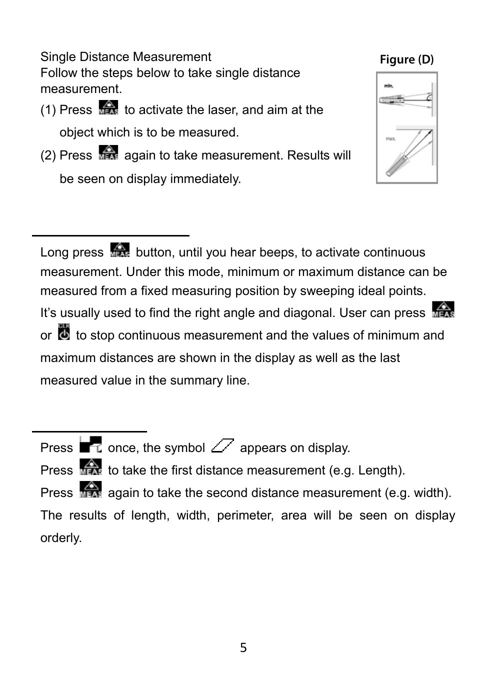 Measurement | Prokit's Industries NT-6580 User Manual | Page 6 / 24