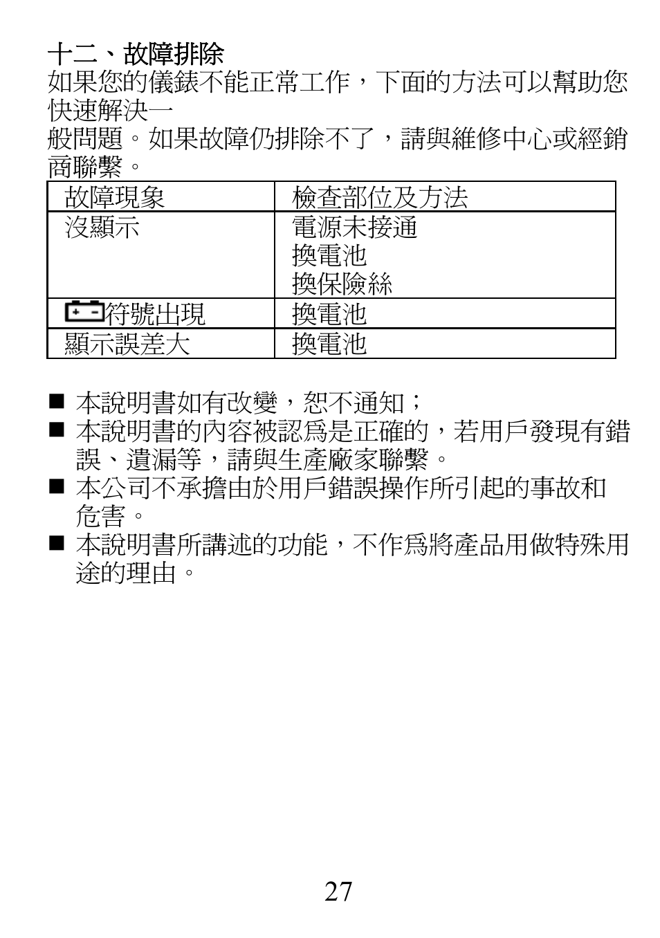 Prokit's Industries MT-1233С User Manual | Page 27 / 28