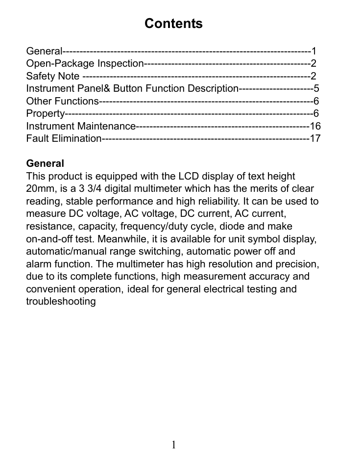 Prokit's Industries MT-1217 User Manual | Page 2 / 28