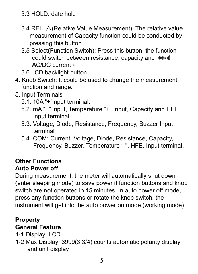 Prokit's Industries MT-1217 User Manual | Page 6 / 28