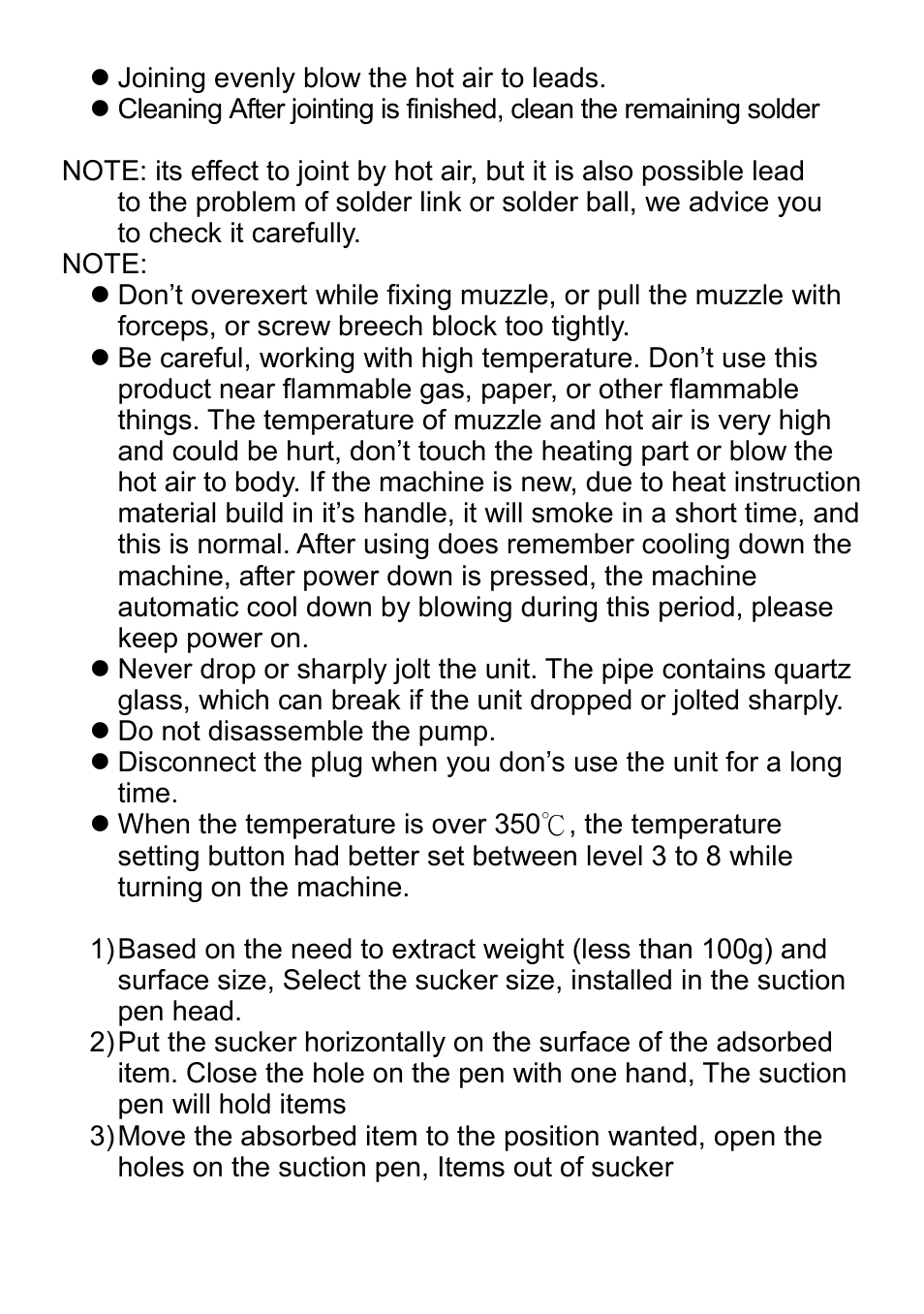 Prokit's Industries SS-952B User Manual | Page 8 / 16