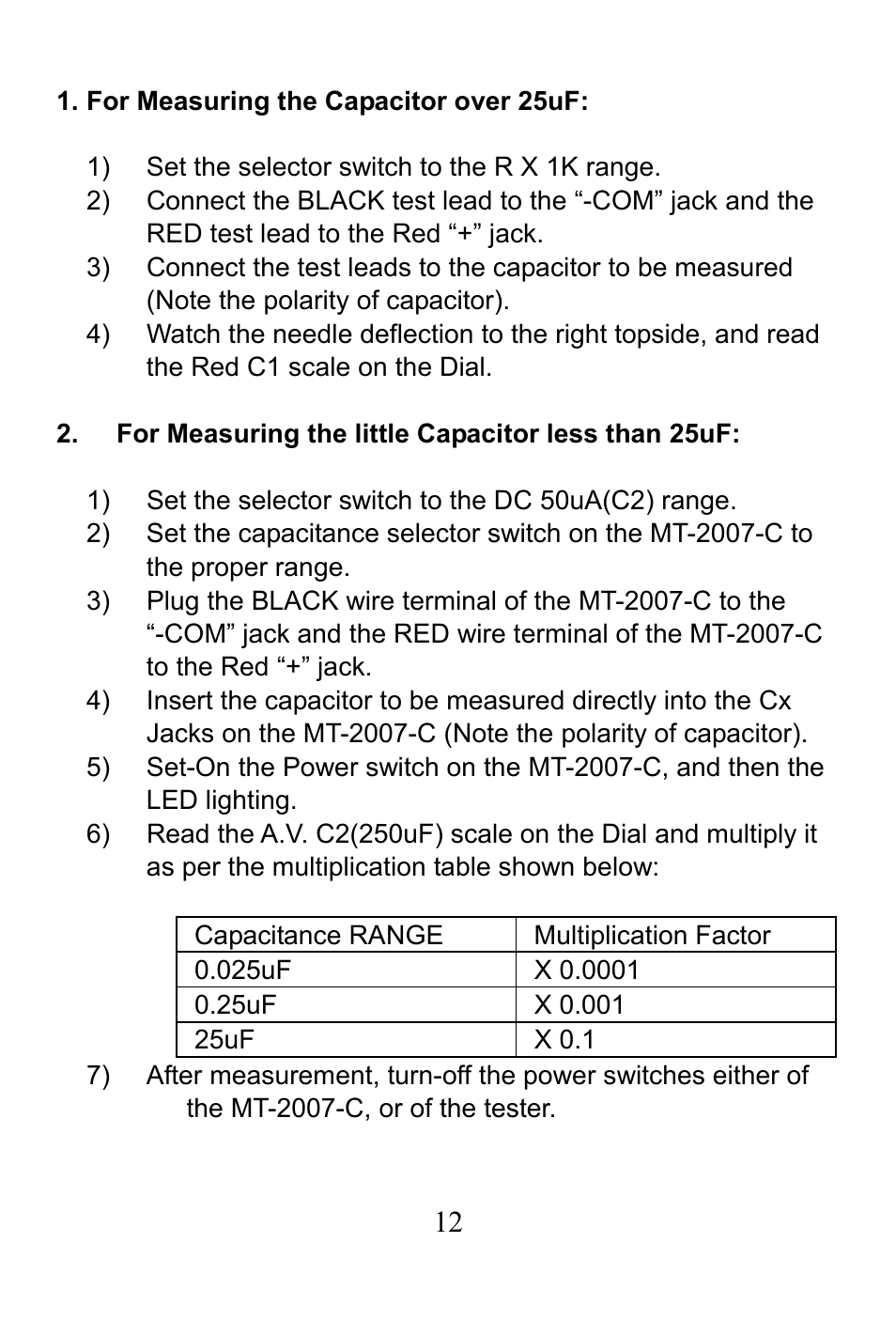 Prokit's Industries MT-2017 User Manual | Page 13 / 24