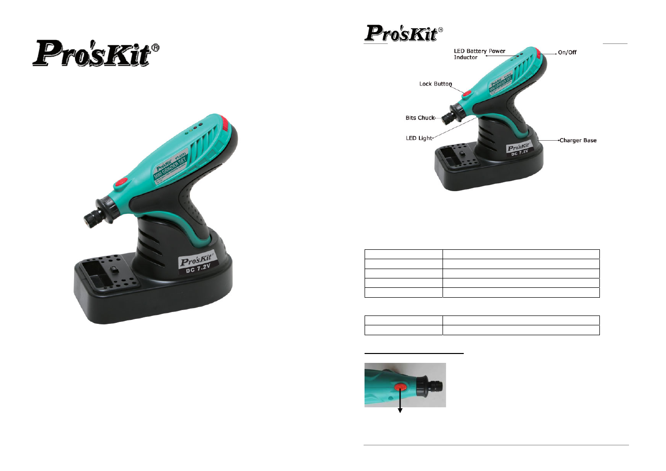 Prokit's Industries PT-5721 User Manual | 6 pages