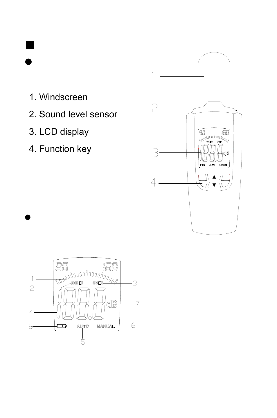 Names of parts | Prokit's Industries MT-4018 User Manual | Page 6 / 12