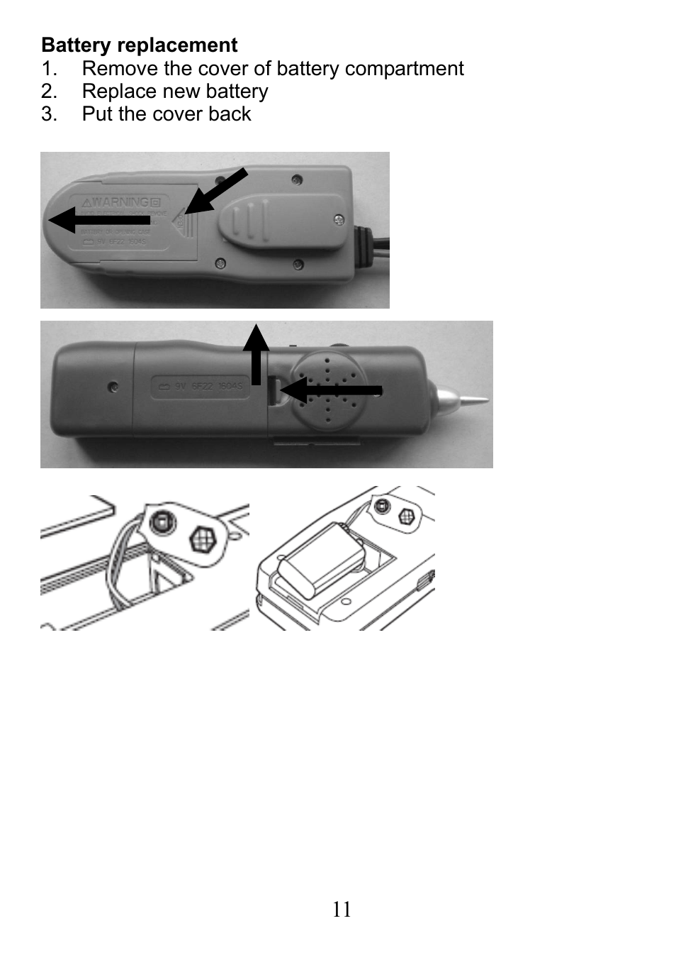 Prokit's Industries MT-7025 User Manual | Page 12 / 24