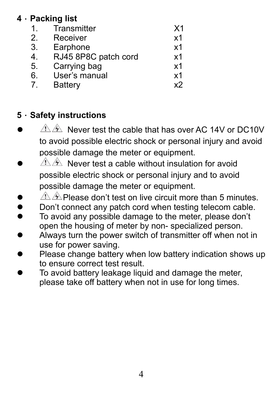 Prokit's Industries MT-7025 User Manual | Page 5 / 24