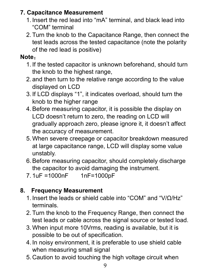 Prokit's Industries MT-1270 User Manual | Page 10 / 24
