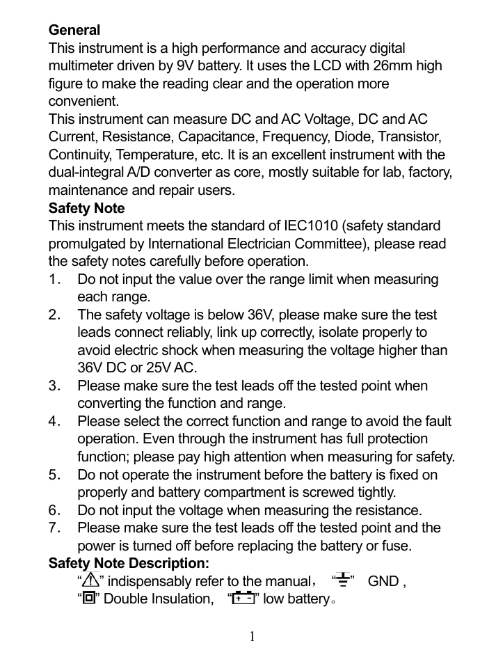 Prokit's Industries MT-1270 User Manual | Page 2 / 24