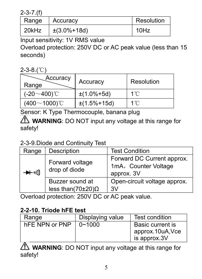 Prokit's Industries MT-1270 User Manual | Page 6 / 24