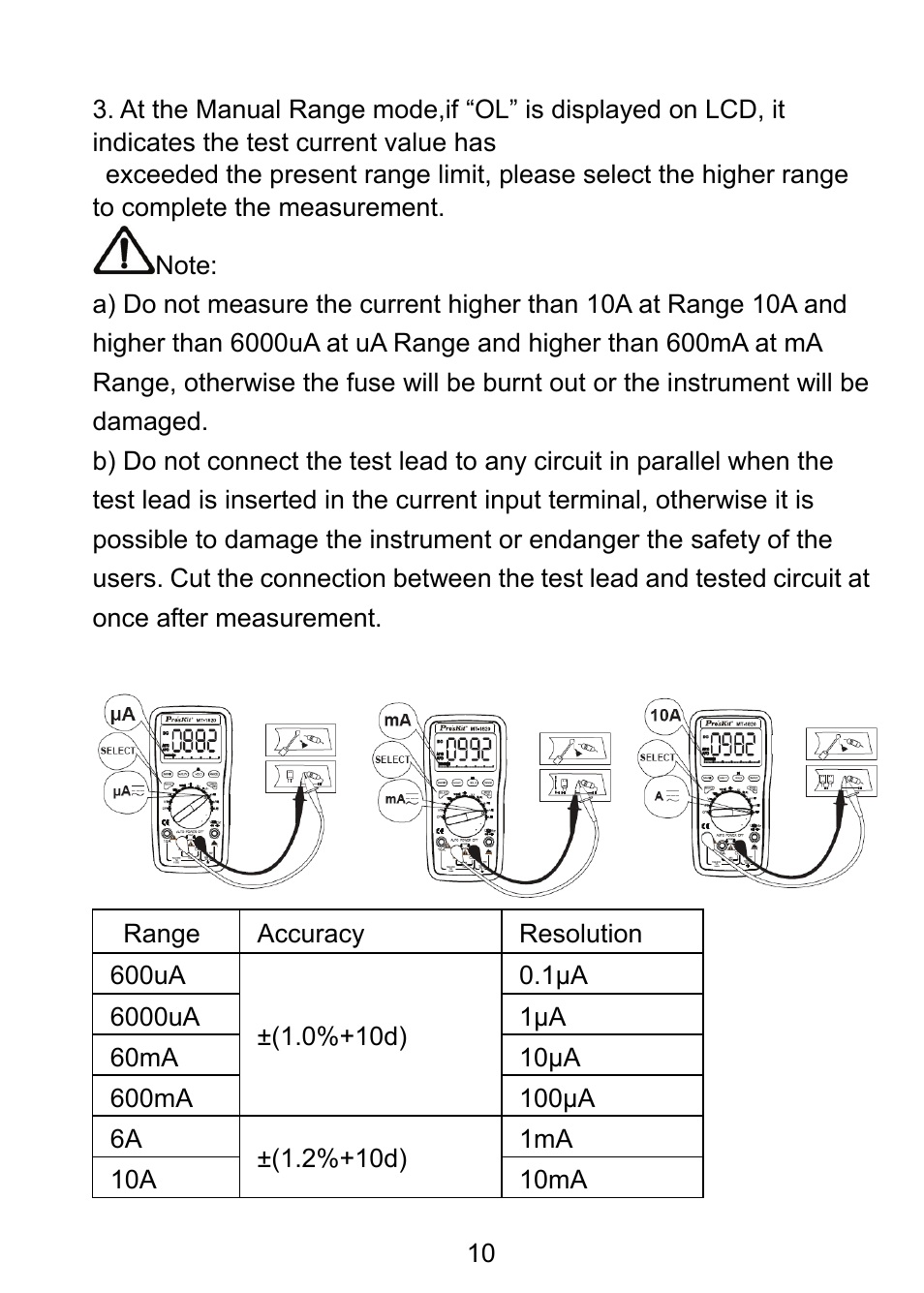 Prokit's Industries MT-1820 User Manual | Page 11 / 44