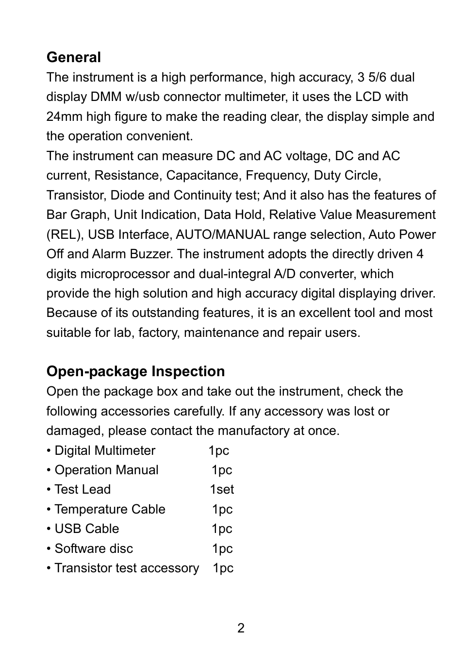 Prokit's Industries MT-1820 User Manual | Page 3 / 44