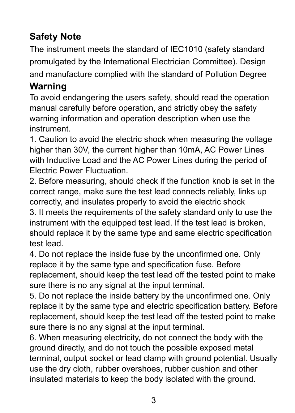 Prokit's Industries MT-1820 User Manual | Page 4 / 44