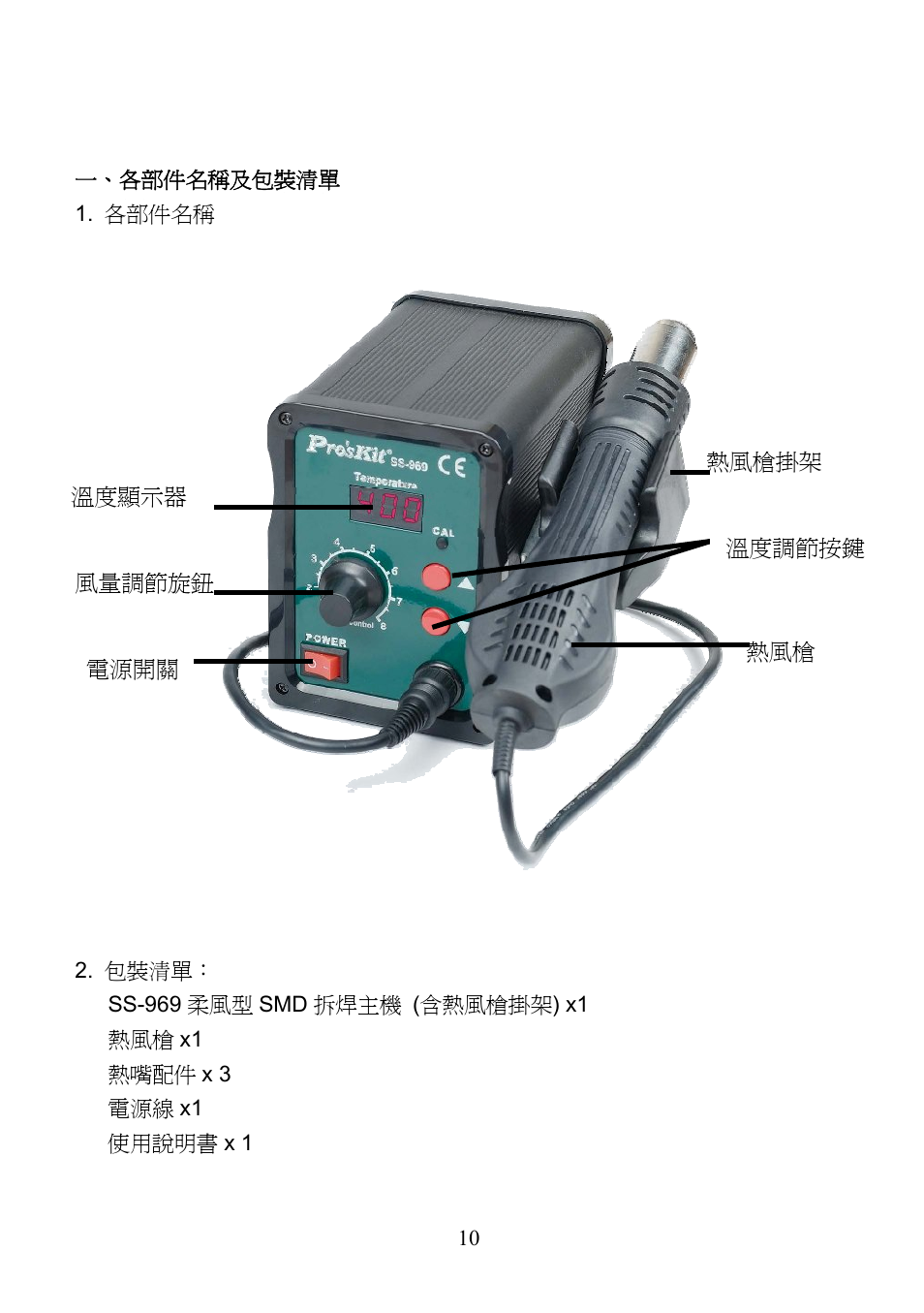 Prokit's Industries SS-969 SMD User Manual | Page 11 / 16