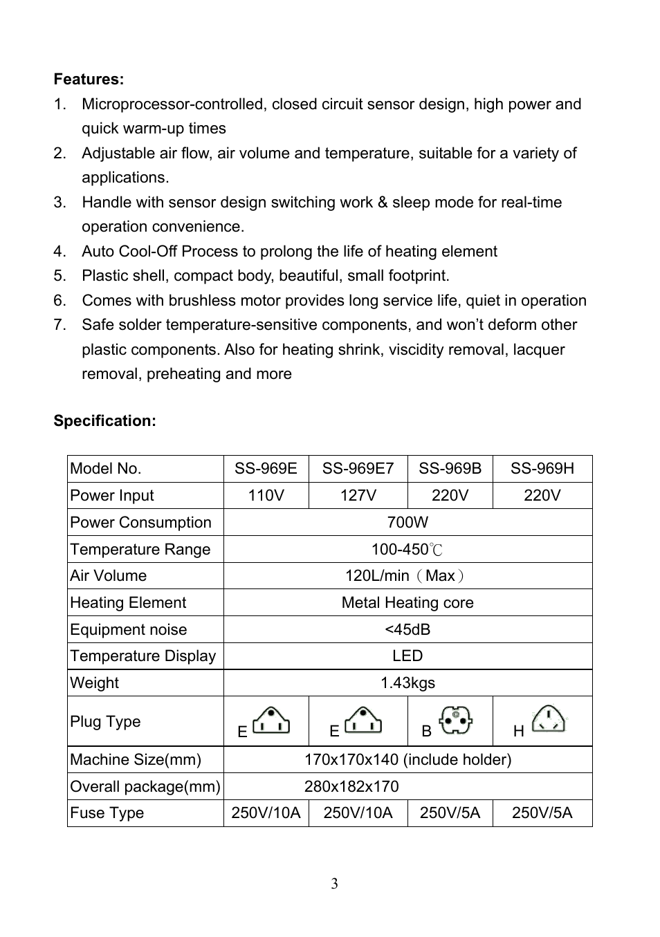 Prokit's Industries SS-969 SMD User Manual | Page 4 / 16