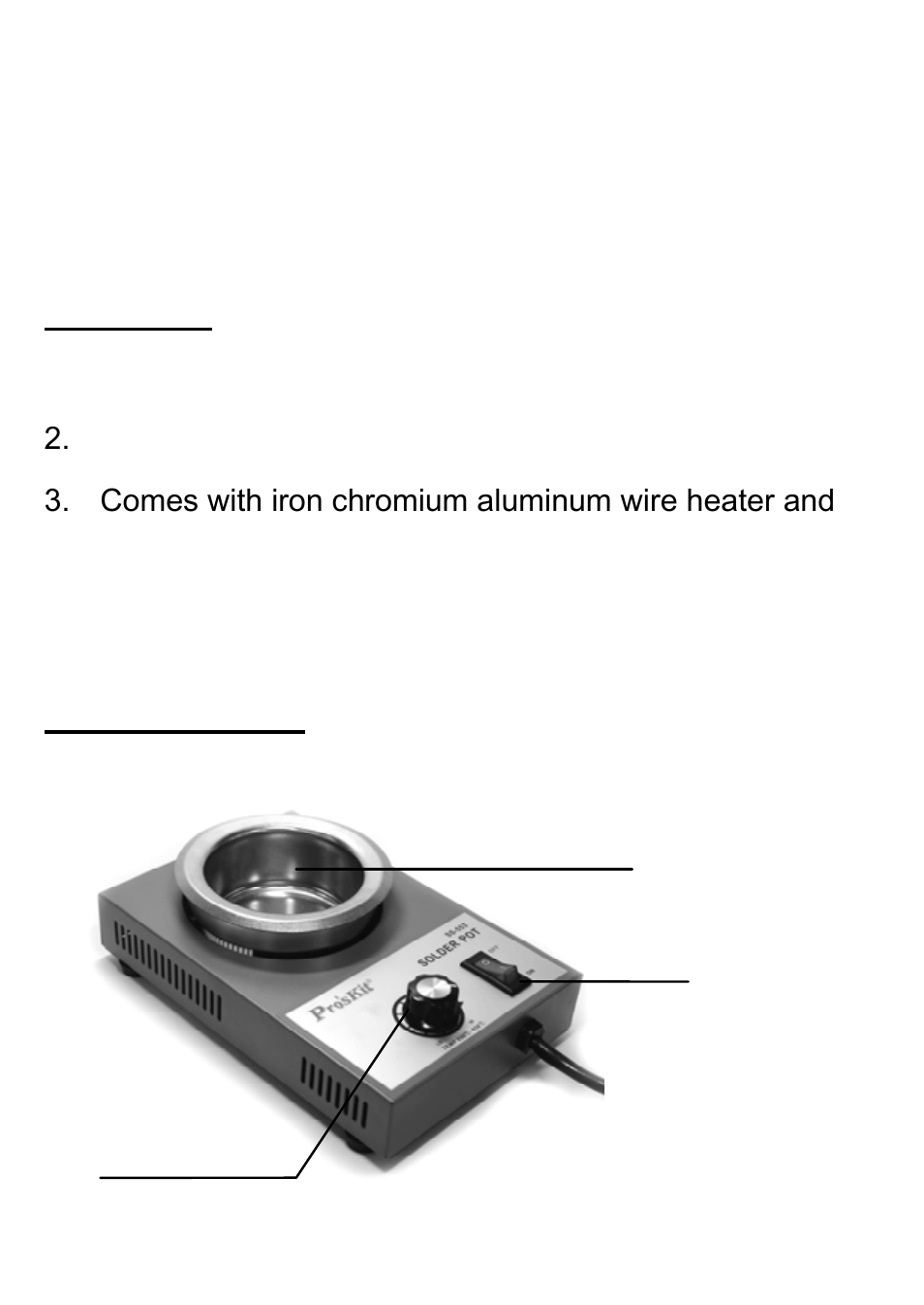 Prokit's Industries SS-55 series User Manual | Page 2 / 8