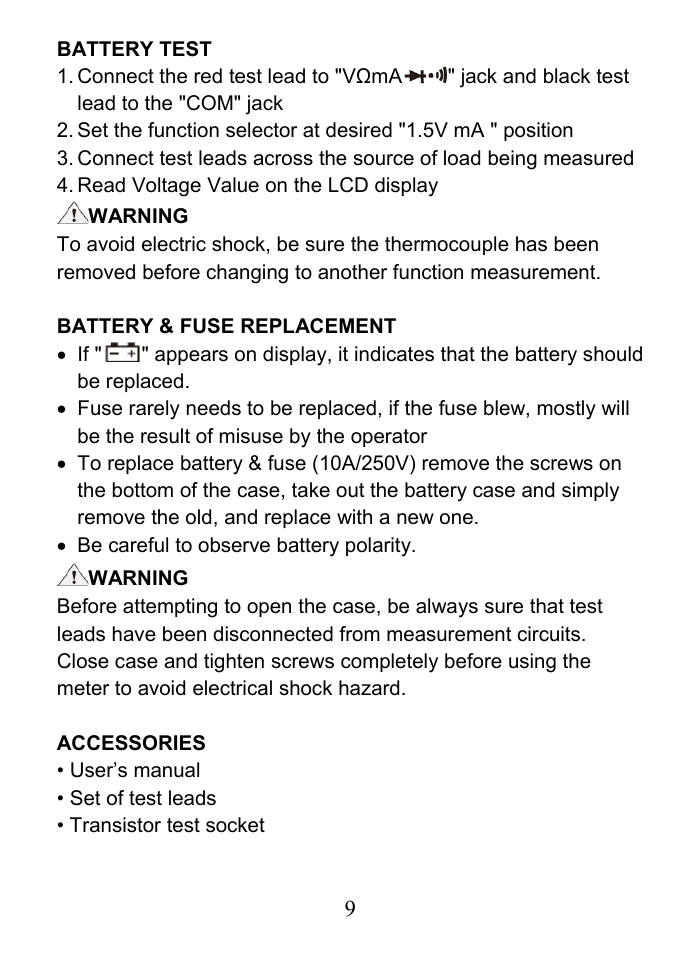 Prokit's Industries MT-1132 User Manual | Page 10 / 20