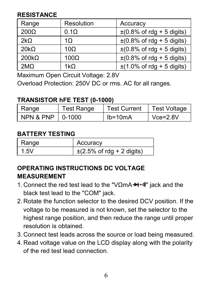 Prokit's Industries MT-1132 User Manual | Page 7 / 20
