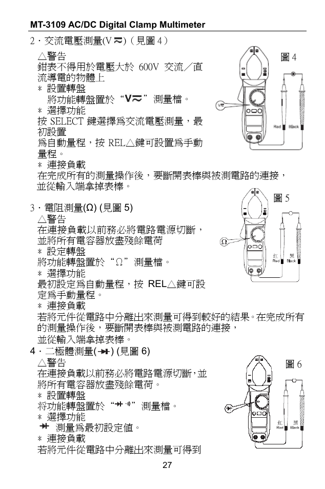 Prokit's Industries MT-3109 User Manual | Page 28 / 36