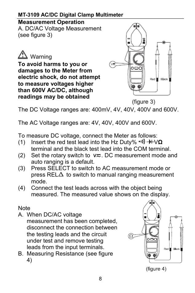 Prokit's Industries MT-3109 User Manual | Page 9 / 36