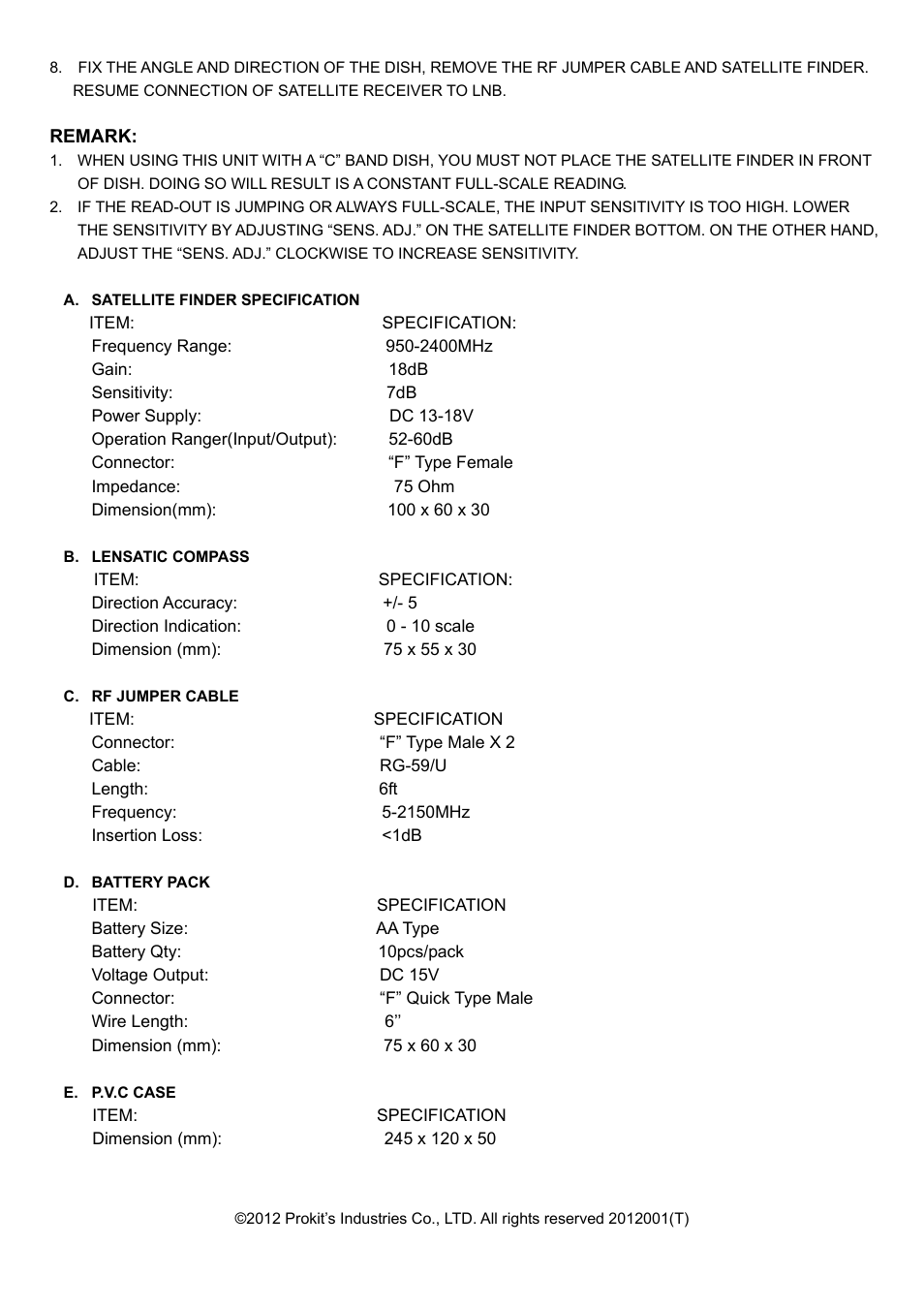 Prokit's Industries MT-7810 User Manual | Page 2 / 2