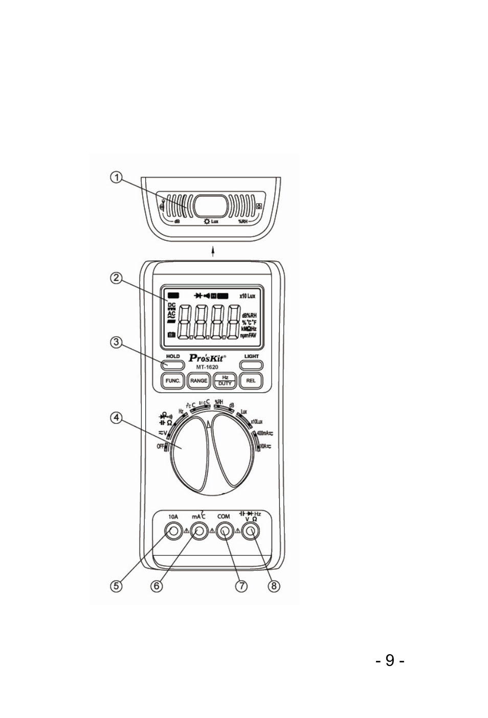 Prokit's Industries MT-1620 User Manual | Page 10 / 46