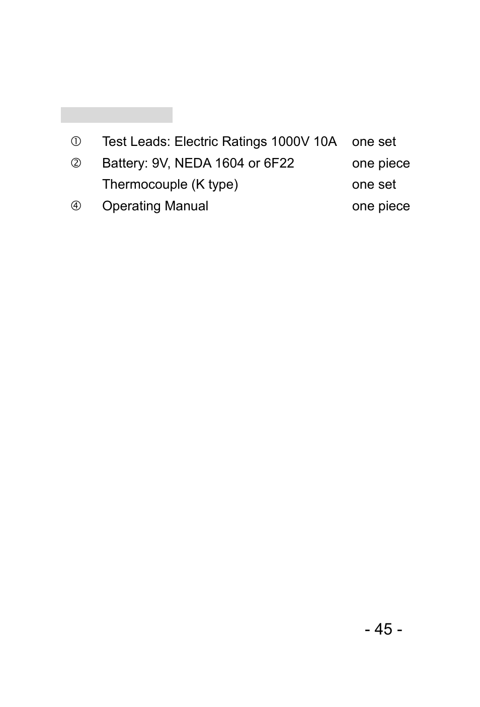 Prokit's Industries MT-1620 User Manual | Page 46 / 46