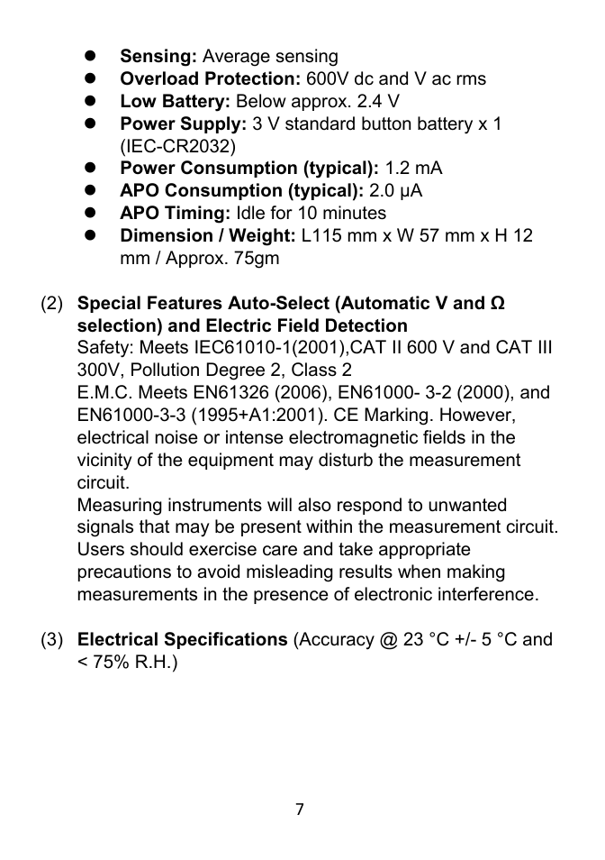 Prokit's Industries MT-1505 User Manual | Page 8 / 20