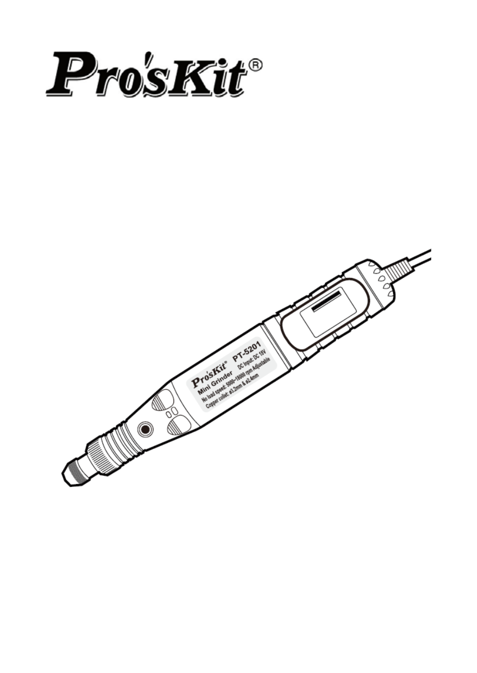 Prokit's Industries PT-5201A-B User Manual | 12 pages