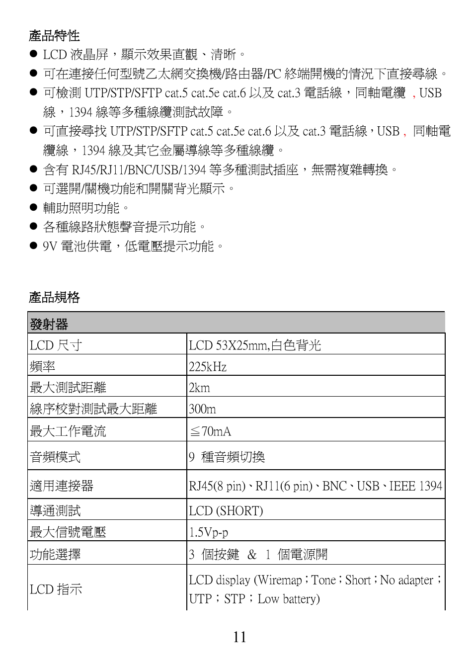 Prokit's Industries MT-7059 User Manual | Page 12 / 20