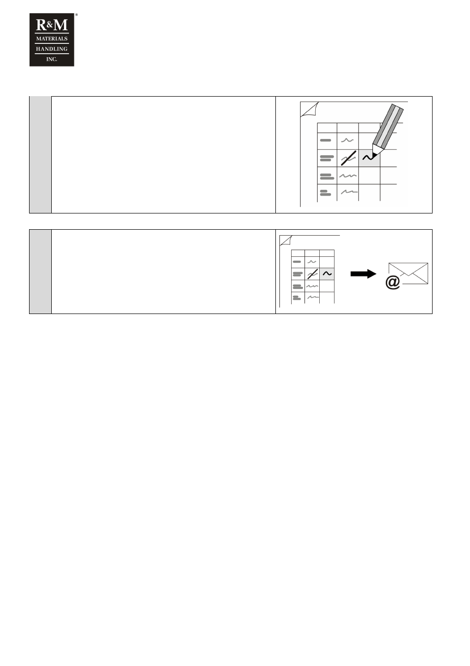 5 after the test run | R&M Materials Handling VARIABLE SPEED CONTROLS ControlMaster NXT Service Manual User Manual | Page 42 / 53