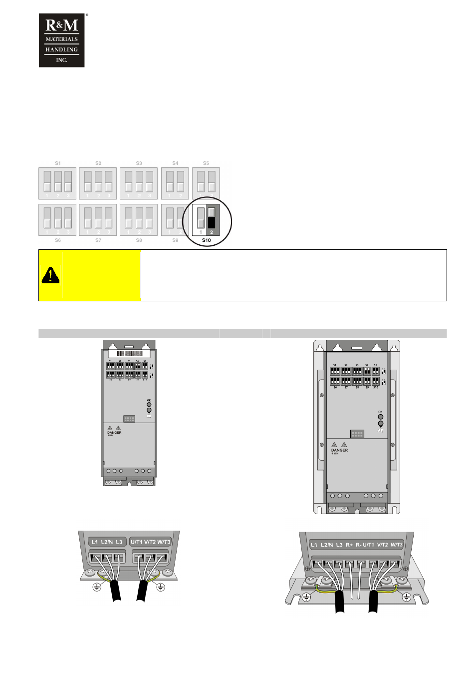 2 identification 2.1 product identification data | R&M Materials Handling VARIABLE SPEED CONTROLS ControlMaster NXT Service Manual User Manual | Page 9 / 53