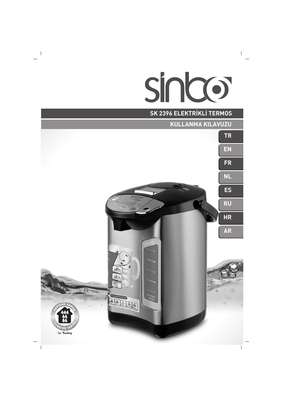 SINBO SK 2396 User Manual | 67 pages
