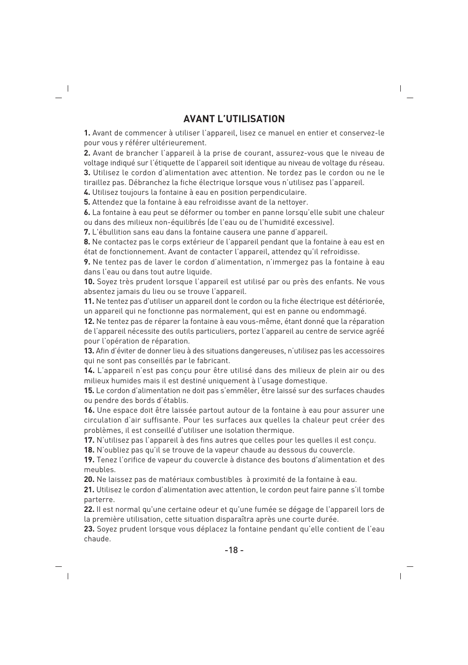SINBO SK 2396 User Manual | Page 19 / 67