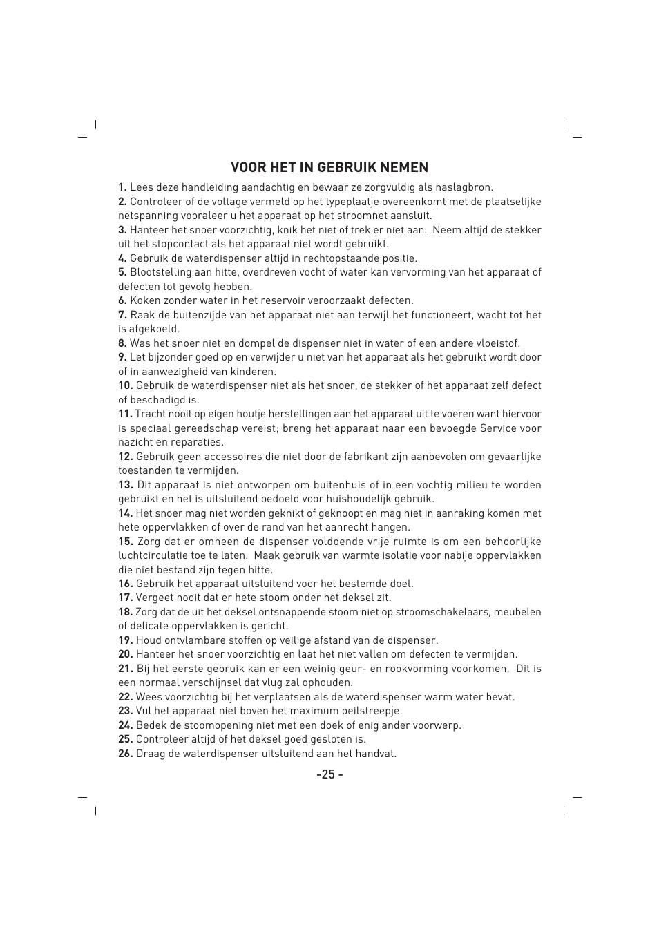 SINBO SK 2396 User Manual | Page 26 / 67