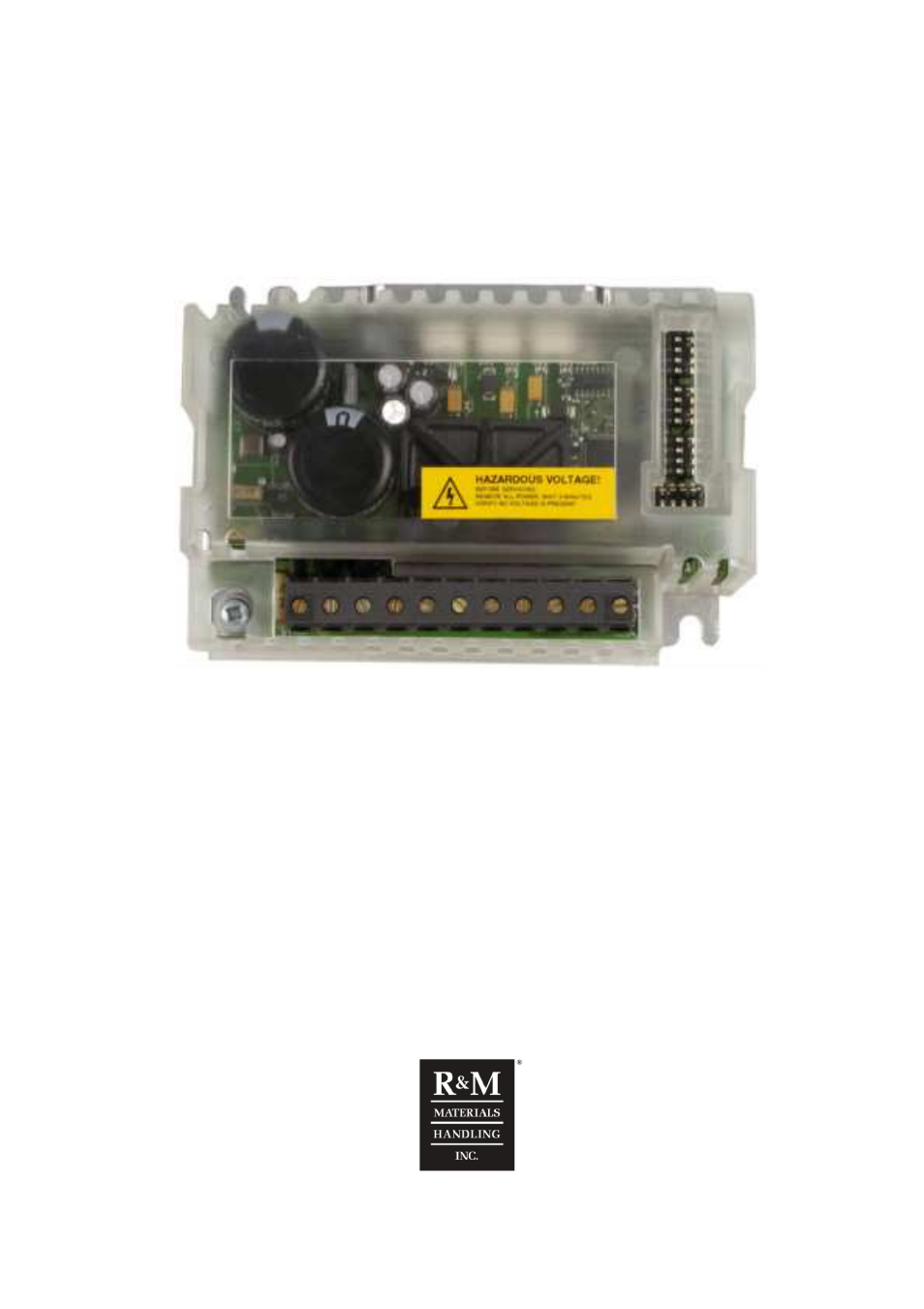 R&M Materials Handling VARIABLE SPEED CONTROLS CMXC 007 Service Manual User Manual | 9 pages