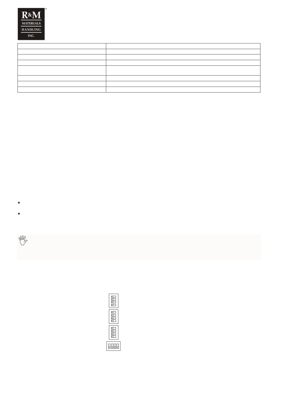 3 normal operation, 4 status indication leds (green and red), 5 compact brake motors | 6 programming switches | R&M Materials Handling VARIABLE SPEED CONTROLS CMXC 007 Service Manual User Manual | Page 4 / 9